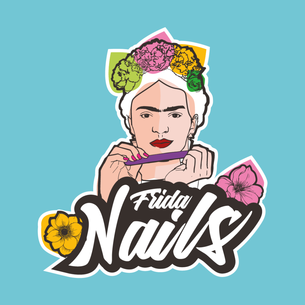 Diseño de Logotipo Frida Nails
